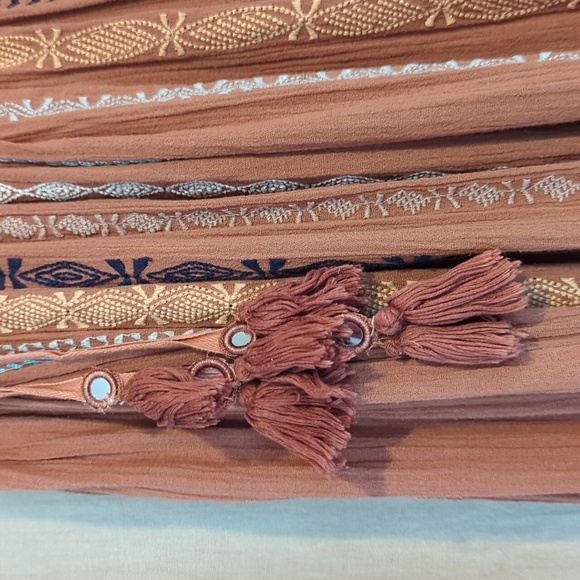 Free People FP One Kantha Embroidered Maxi Skirt - Picture 9 of 12